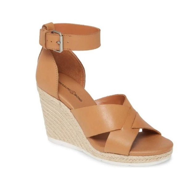 Treasure & Bond Shoes - Treasure & Bond Poppy Espadrille Wedge Sandal 7